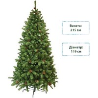 Новогодняя елка искусственная Triumph Tree Empress 215 см Зеленая 0756770880174