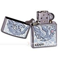Зажигалка Zippo 200.593 Dragon Reg Brush Chrome