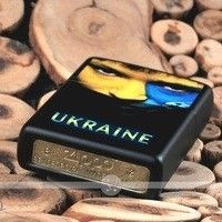Зажигалка Zippo 218 US UKRAINE SOCCER FACE