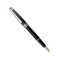 Ручка перьевая MontBlanc Meisterstuck Solitaire Doue black/White Le Grand 101404 M