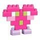 Фото Конструктор Mega Bloks розовый в мешке (80 деталей) DCH62
