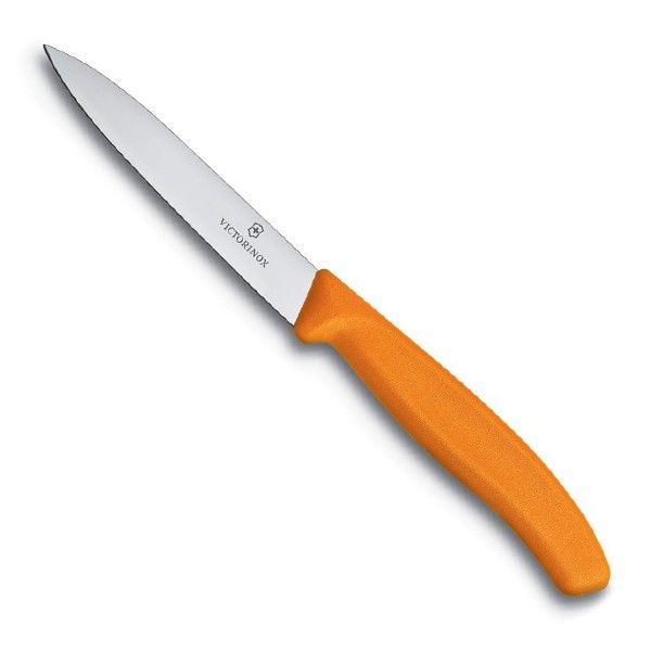 Нож кухонный Victorinox Swiss Classic 10 см оранжевый 6.7706.L119