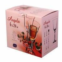 Бокалы Bohemia  Angela 250 мл для вина 6 шт 40600/250