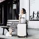 Фото Чемодан Xiaomi 90 Points Suitcase 28 Moonlight White 100 л Р29543