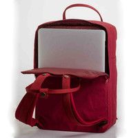 Рюкзак Fjallraven Kanken Laptop 15 красный
