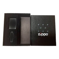 Комплект Zippo Зажигалка 218ZL + Бензин + Подарочная упаковка + Кремни в подарок
