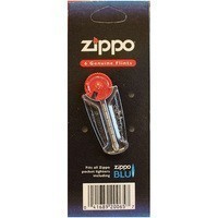 Комплект Zippo Зажигалка 150 CLASSIC BLACK ICE + Бензин + Кремни в подарок