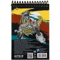 Блокнот Kite Transformers А6 48 листов нелинованный TF21-196