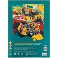 Комплект бумаги цветной неоновой Kite Transformers 5 шт А4 TF21-252_5pcs