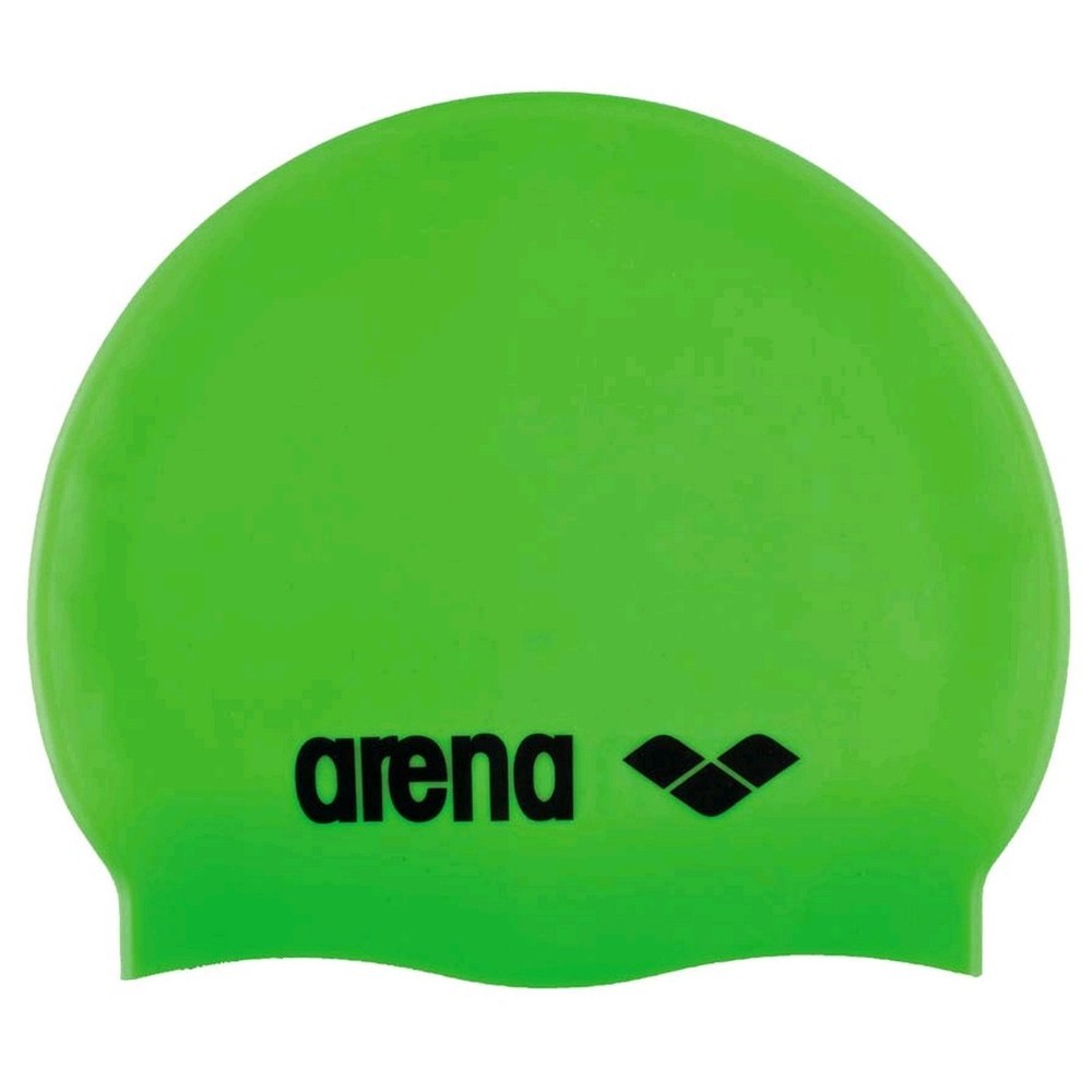 Шапочка для плавания Arena Classic Silicone Jr зеленая 91670-065