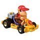 Фото Машинка из видеоигры Hot Wheels Mario Kart Diddy Kong GBG25-GRN15
