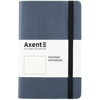 Записная книга Axent Partner Soft 125х195 серебристо-синяя 8310-14-A