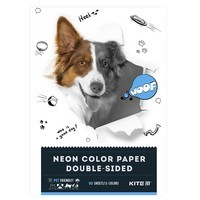 Фото Комплект цветной неоновой бумаги Kite Dogs A4 2 шт K22-252_2pcs