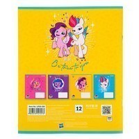 Комплект школьных Kite My Little Pony 12 листов в косую линию 25 шт LP22-235_25pcs