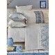 Фото Набор постельное белье с одеялом Karaca Home Marea mavi голубой евро svt-2000022291163