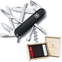Фото Комплект Victorinox Нож Huntsman 1.3713.3 + Подарочная коробка для ножа 91мм vix-2