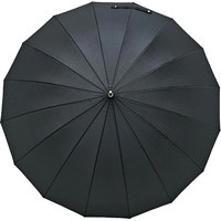 Зонт-трость Krago полуавтомат Черный umb-7-001