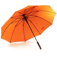 Зонт-трость Krago Soft полуавтомат Оранжевый umb-9-004