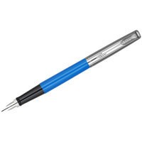 Перьевая ручка Parker Jotter 17 Plastic Blue CT FP F 15 111