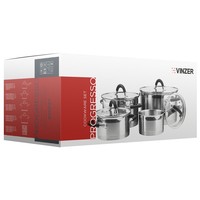 Набор посуды Vinzer Progresso 9 пр 50021