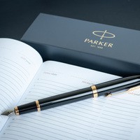 Перьевая ручка Parker IM 17 Black GT FP F 22 011