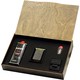 Фото Подарочный набор Zippo Зажигалка 218 + Коробка + Бензин + Кремни + Чехол на пояс черный 