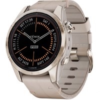 Смарт-часы Garmin Fenix 7S Pro Sapphire Solar Soft Gold 010-02776-30