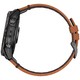 Фото Смарт-часы Garmin Epix Pro Gen 2 Sapphire Edition 51 мм Carbon Grey DLC Titanium with Chestnut Leather Band 010-02804-30