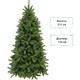 Фото Новогодняя искусственная сосна литая Triumph Tree Denberg 215 см Зеленая 8711473882971