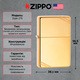 Фото Зажигалка Zippo 270 CLASSIC vintage high polish brass
