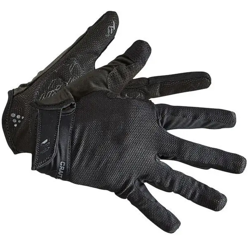 Велоперчатки унисекс Craft Pioneer Gel Glove черные 1907299-999999