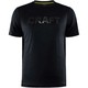 Фото Мужская футболка Craft Core Charge SS Tee черная 1910664-999000