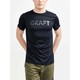 Фото Мужская футболка Craft Core Charge SS Tee черная 1910664-999000