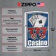Фото Зажигалка Zippo 250 Fusion Casino 29633