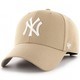 Фото Кепка Mvp 47 Brand Mlb New York Yankees khaki B-MVP17WBV-KHB