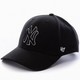 Фото Кепка Mvp 47 Brand Yankees Snapback black B-MVPSP17WBP-BKC
