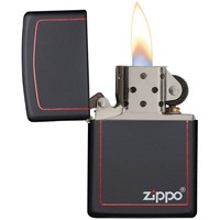 Зажигалка Zippo 218 ZB CLASSIC black matte with zippo