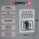 Фото Зажигалка Zippo 205 Аrmed Forces 205 AFU