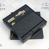 Набор Parker URBAN Muted Black GT BP шариковая ручка + блокнот Parker 30 035b24