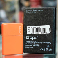 Зажигалка Zippo Regular orange Zippo Logo 231 ZL