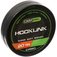 Поводковый материал Carp Pro Sinking Hooklink Camo 20м 25lb CP4110-025