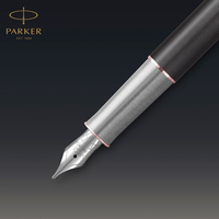 Перьевая ручка Parker SONNET 17 Metal and Grey Lacquer PGT FP18 F