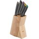 Фото Набор ножей Tefal Fresh Kitchen с деревянной подставкой, 5 шт. K122S504
