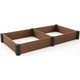 Фото Модульная грядка Keter Vista Modular Garden Bed 2 Pack коричневый 252531