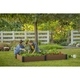 Фото Модульная грядка Keter Vista Modular Garden Bed 2 Pack коричневый 252531